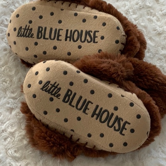 little blue house Shoes Nwt Toddler Monkey Slippers Poshmark